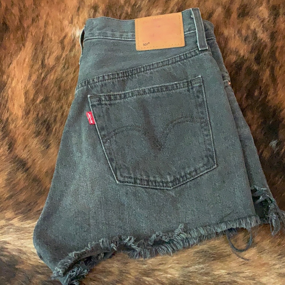Levi’s 501 high rise shorts